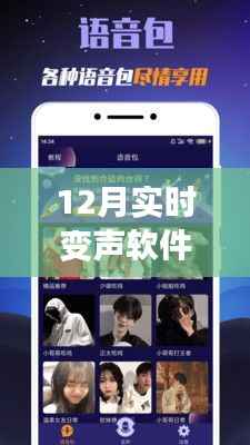 實時變聲軟件主播的溫暖十二月日常