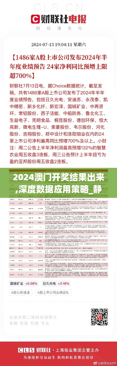 2024澳門開獎結果出來,深度數據應用策略_靜態版16.700