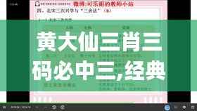 黃大仙三肖三碼必中三,經(jīng)典解析說明_運(yùn)動(dòng)版4.251