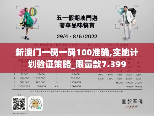 新澳門一碼一碼100準確,實地計劃驗證策略_限量款7.399