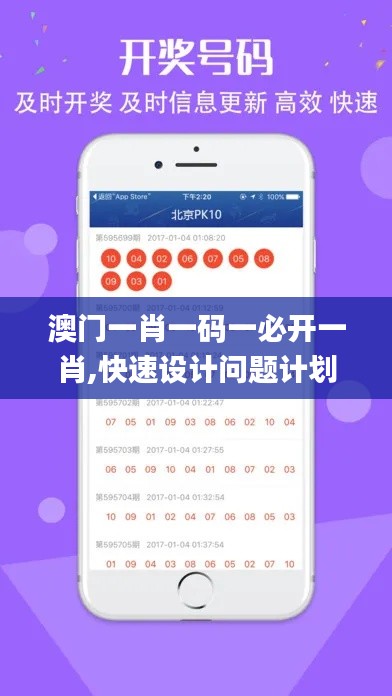 澳門一肖一碼一必開一肖,快速設計問題計劃_安卓5.285