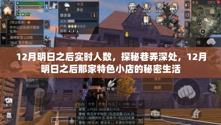 探秘巷弄深處的秘密生活，明日之后特色小店12月實時人數揭秘