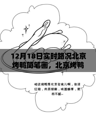 北京烤鴨簡筆畫與實時路況出行秘籍，輕松掌握出行信息