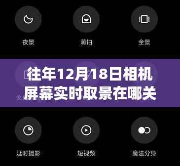 揭秘，往年12月18日相機屏幕實時取景功能的開關歷程與關閉方法