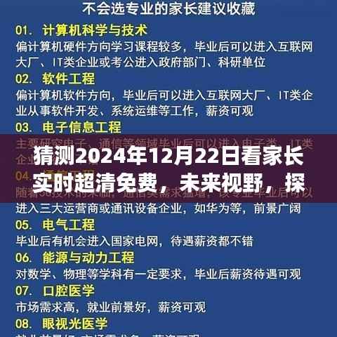 探尋未來視野，家長實時超清免費觀看技術的三大要點及預測（2024年12月22日）