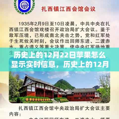 蘋果引領信息革命的重大日子，歷史上的12月22日實時信息展示