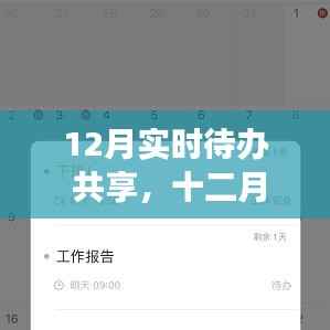 十二月待辦共享，高效規(guī)劃日程，輕松生活共享計劃