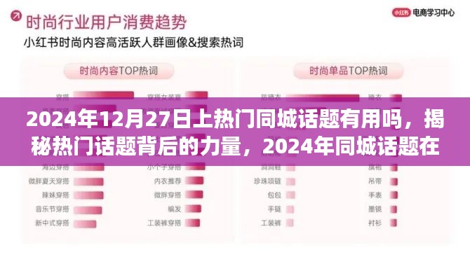 揭秘?zé)衢T同城話題的力量，小紅書上2024年同城話題的影響力與機(jī)遇揭秘！