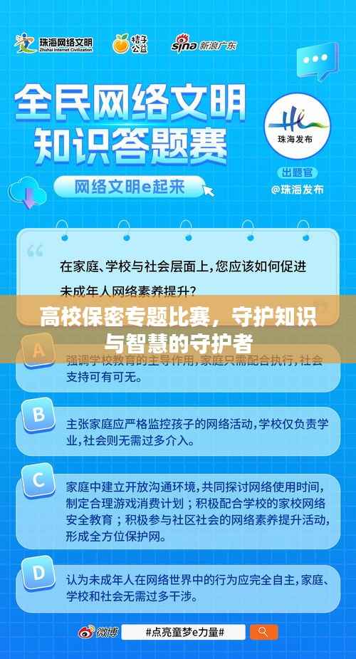 高校保密專題比賽，守護知識與智慧的守護者