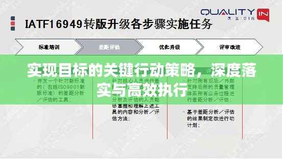 實(shí)現(xiàn)目標(biāo)的關(guān)鍵行動(dòng)策略，深度落實(shí)與高效執(zhí)行