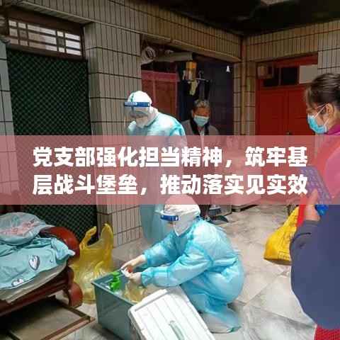 黨支部強化擔當精神，筑牢基層戰斗堡壘，推動落實見實效