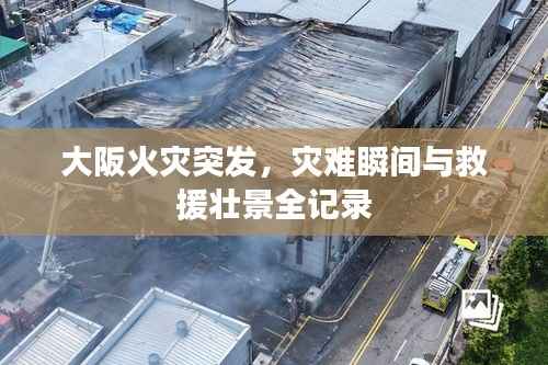 大阪火災突發(fā)，災難瞬間與救援壯景全記錄