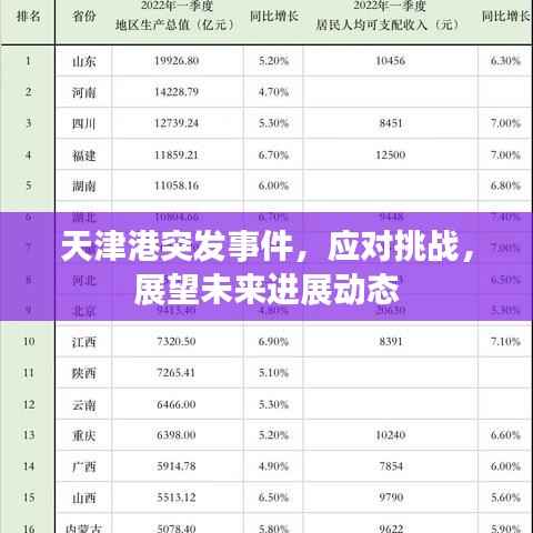 天津港突發事件，應對挑戰，展望未來進展動態