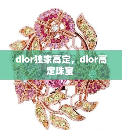 dior獨家高定，dior高定珠寶 