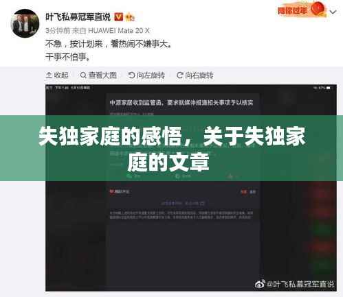 失獨(dú)家庭的感悟，關(guān)于失獨(dú)家庭的文章 