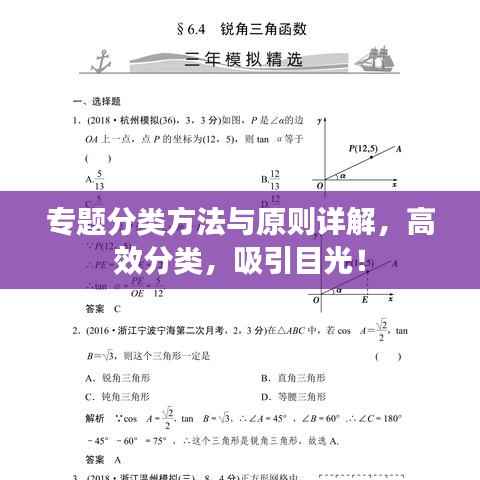 專題分類方法與原則詳解，高效分類，吸引目光！