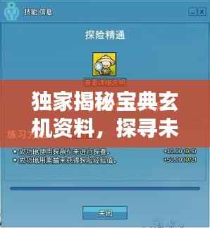 獨家揭秘寶典玄機資料，探尋未知奧秘的關(guān)鍵所在