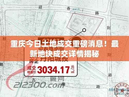 重慶今日土地成交重磅消息！最新地塊成交詳情揭秘