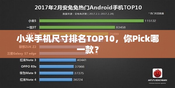 小米手機尺寸排名TOP10，你Pick哪一款？