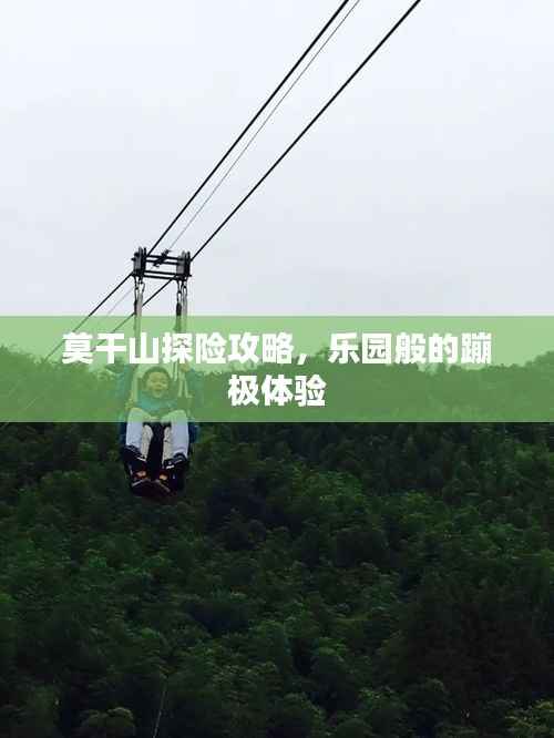 莫干山探險攻略，樂園般的蹦極體驗