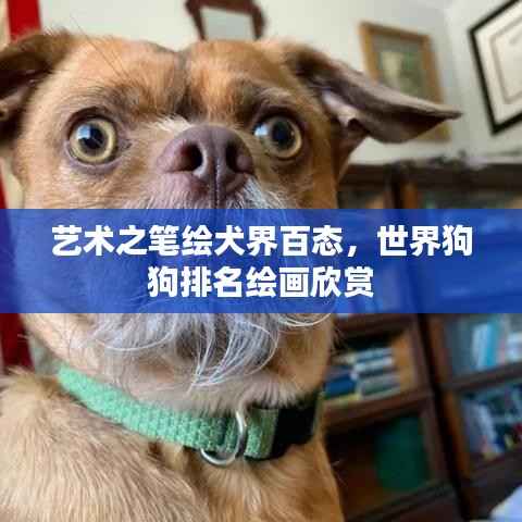 藝術之筆繪犬界百態，世界狗狗排名繪畫欣賞