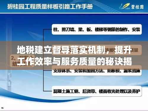 地稅建立督導落實機制，提升工作效率與服務質量的秘訣揭秘