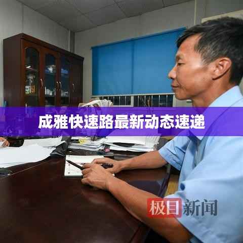 成雅快速路最新動態速遞