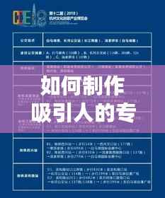 如何制作吸引人的專題？實用指南揭秘制作專題的秘訣！
