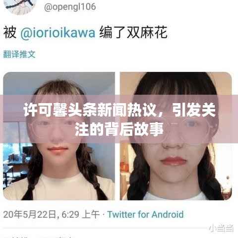 許可馨頭條新聞熱議，引發(fā)關(guān)注的背后故事