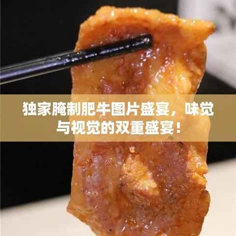 獨家腌制肥牛圖片盛宴，味覺與視覺的雙重盛宴！