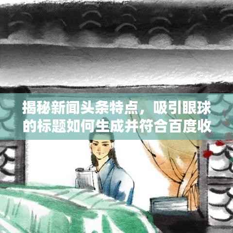 揭秘新聞?lì)^條特點(diǎn)，吸引眼球的標(biāo)題如何生成并符合百度收錄標(biāo)準(zhǔn)