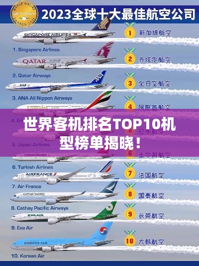 世界客機排名TOP10機型榜單揭曉！