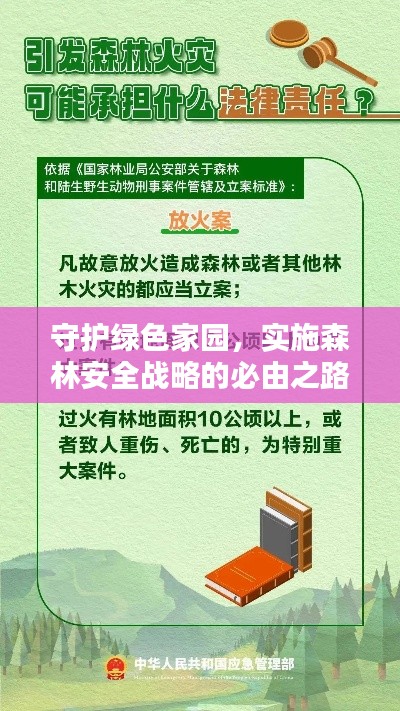 守護綠色家園，實施森林安全戰略的必由之路