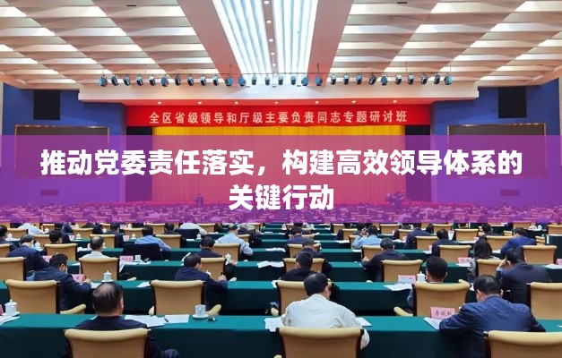 推動黨委責任落實，構建高效領導體系的關鍵行動
